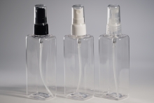 스프레이 PET 100ml 사각납작투명용기(L)