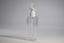 코스프레이 PET 100ml 사각납작투명용기(L)