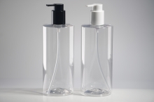 오일펌프(E형) 24&Oslash; PET 490ml 원형각투명용기(S형)