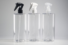 미니건스프레이 24&Oslash; PET 490ml 원형각투명용기(S형)