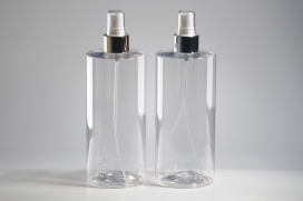 금속스프레이 24&Oslash; PET 490ml 원형각투명용기(S형)