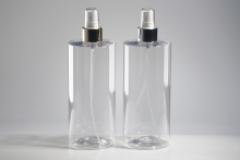 금속스프레이 24&Oslash; PET 490ml 원형각투명용기(S형)