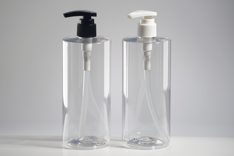 디스펜서(M2) 24&Oslash; PET 490ml 원형각투명용기(S형)