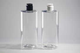 원터치캡(D) 24&Oslash; PET 490ml 원형각투명용기(S형)
