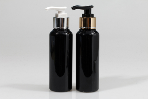 금속디스펜서 PET 100ml 원형검정용기(C)