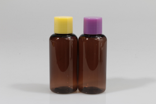 스킨캡 PET 60ml 원형갈색용기(R)