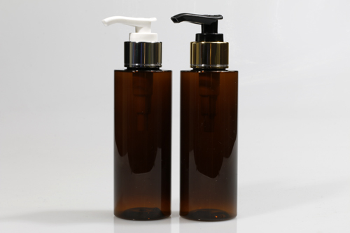 금속디스펜서 PET 120ml 원형각갈색용기