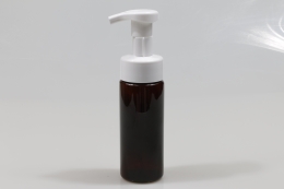 거품펌프(S) PET 150ml 원형진갈색투명용기