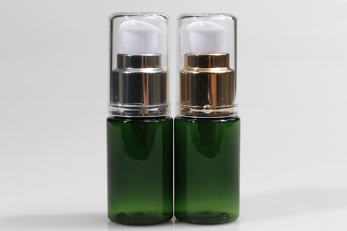 금속에센스펌프 PET 20ml 원형녹색용기(F)
