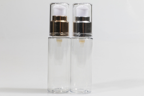 금속에센스펌프 PET 40ml 원형투명용기