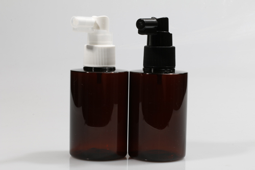 헤어스프레이 PET 120ml 원형갈색용기