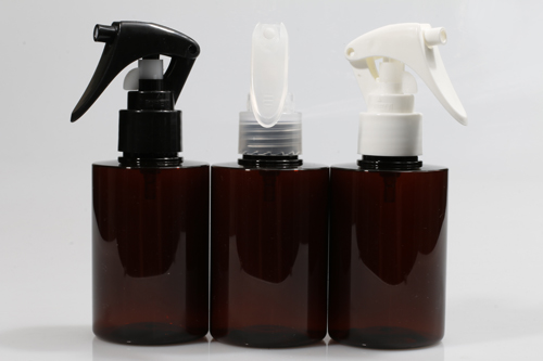 미니건스프레이 PET 120ml 원형갈색용기