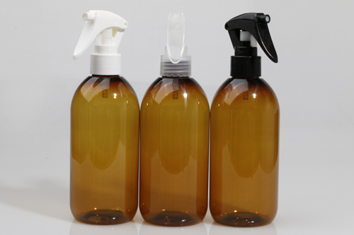 미니건스프레이 PET 300ml 원형갈색용기(B)