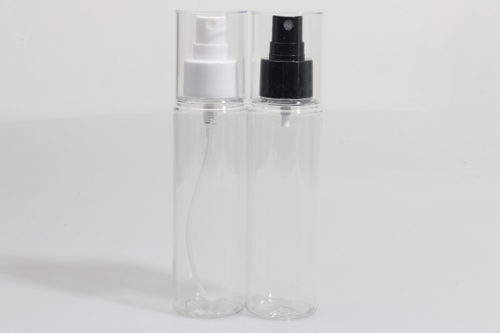 오버캡(투명)스프레이 PET 100ml 원형투명용기