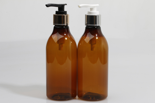 금속디스펜서 PET 240ml 원추갈색용기