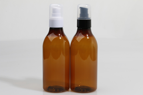 에센스펌프 PET 250ml 원추갈색용기