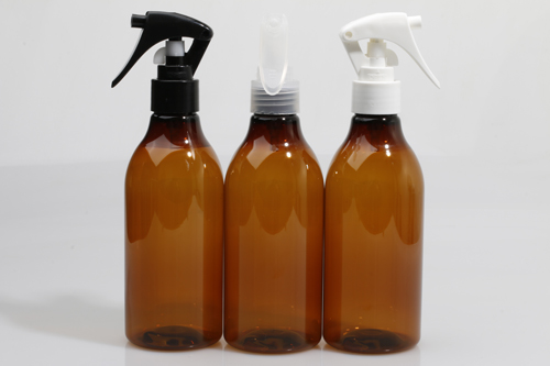 미니건스프레이 PET 250ml 원추갈색용기