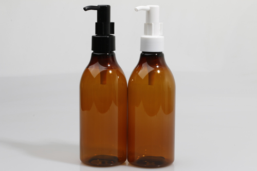 오일펌프 PET 250ml 원추갈색용기