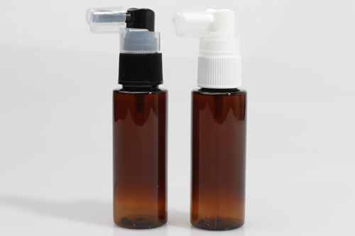 헤어스프레이 PET 40ml 원형갈색용기