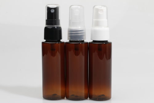 스프레이 PET 40ml 원형갈색용기