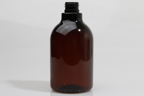 PET 340ml 원형갈색용기(S)