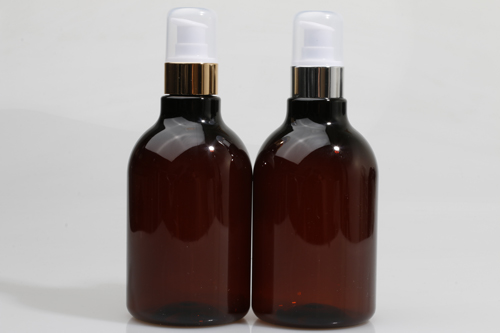 금속에센스펌프 PET 340ml 원형갈색용기(S)