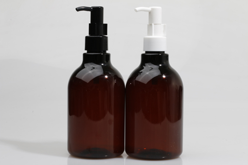 오일펌프 PET 340ml 원형갈색용기(S)