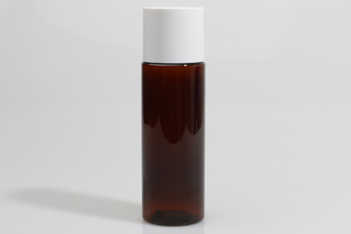 일반이중캡(C) PET 120ml 원형각갈색용기