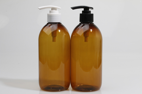 디스펜서(베이직) PET 500ml 원형갈색용기(B)