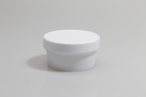 크림 PP 50g 원형백색용기