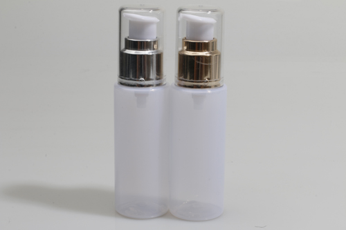 금속에센스펌프 PET 50ml 원형유백색용기