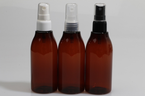스프레이 PET 120ml 원추갈색용기