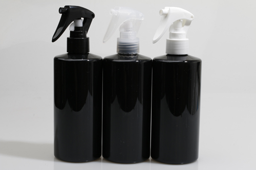 미니건스프레이 PET 300ml 원형검정용기(A)
