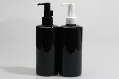 오일펌프 PET 300ml 원형검정용기(A)