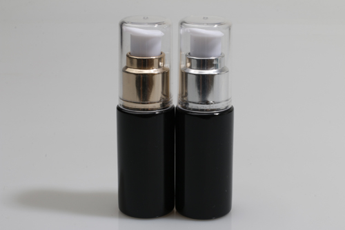 금속에센스펌프 PET 30ml 원형검정용기(F)