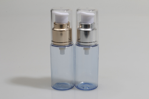 금속에센스펌프 PET 30ml 원형블루투명용기(F)