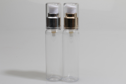 금속에센스펌프 PET 50ml 원형투명용기(L)