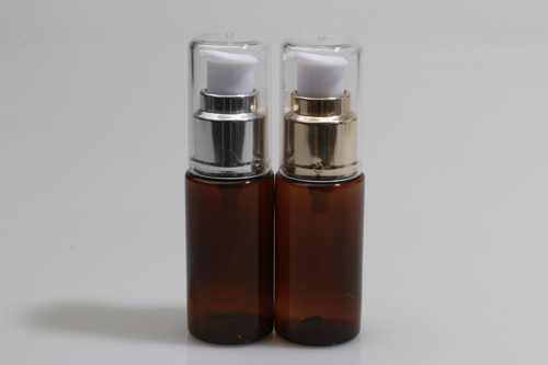 금속에센스펌프 PET 30ml 원형갈색용기(F)