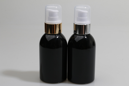 금속에센스펌프 PET 120ml 원형검정용기(C)