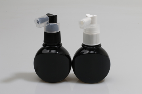 헤어스프레이 PET 50ml 납작검정용기