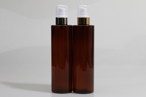 금속에센스펌프 PET 300ml 원형각갈색용기(L)
