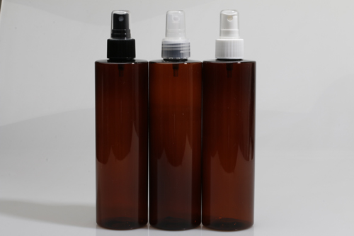 스프레이 PET 300ml 원형각갈색용기(L)