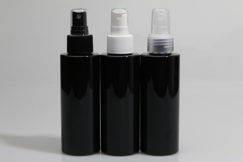스프레이 PET 120ml 원형각검정용기