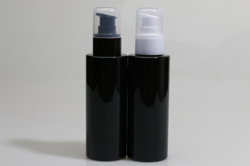 에센스펌프 PET 120ml 원형각검정용기