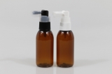 헤어스프레이 PET 60ml 원형갈색용기(B형)