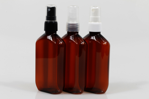 스프레이 PET 100ml 갈색납작용기(A)