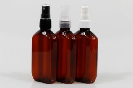 스프레이 PET 100ml 갈색납작용기(A)