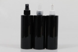 스프레이 PET 250ml 원형각검정용기