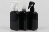 미니건스프레이 PET 200ml 사각납작검정용기(F)