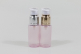 금속에센스펌프 PET 30ml 원형핑크펄투명용기(F)
